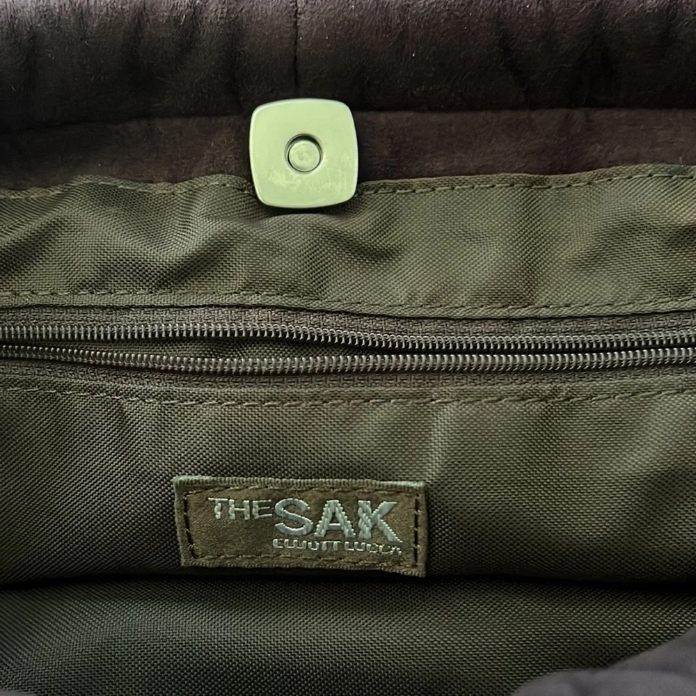 The SAK by Elliot Lucca‎ Hobo shoulder bag leather trim and straps